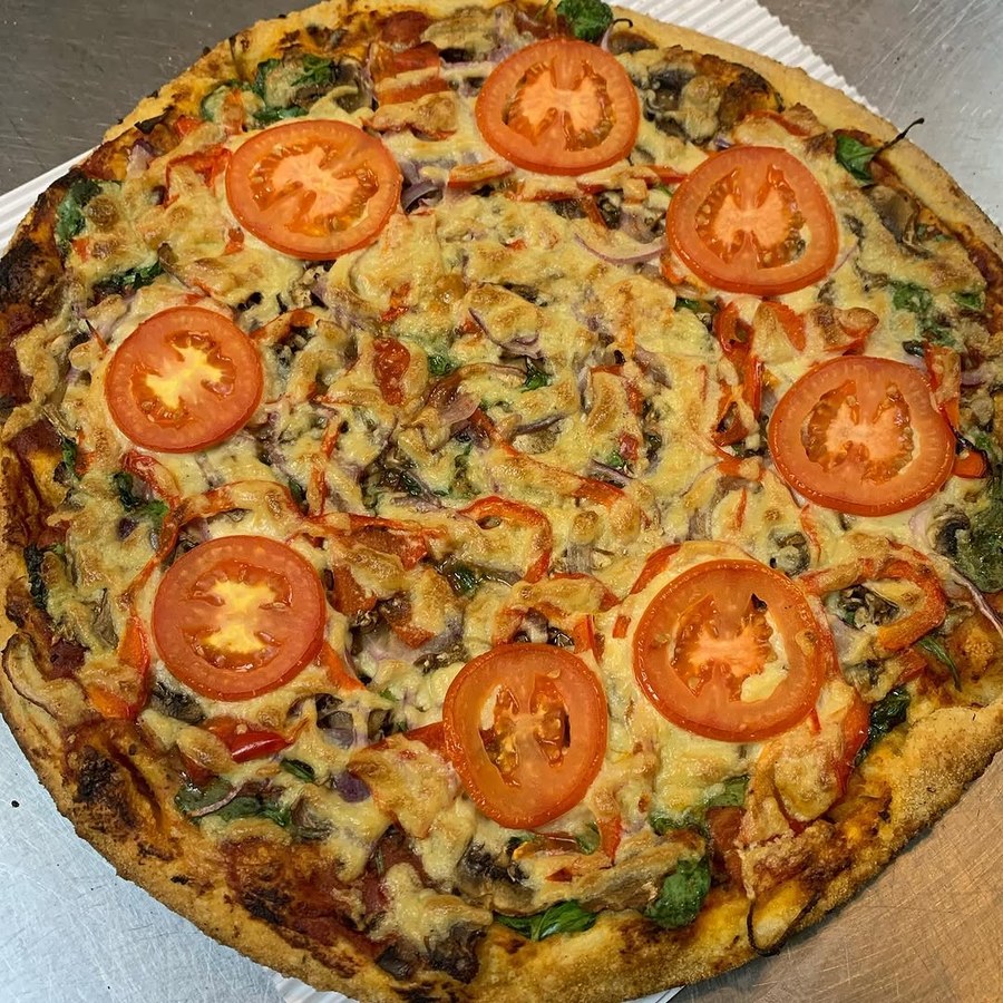 organic wood-fired pizza