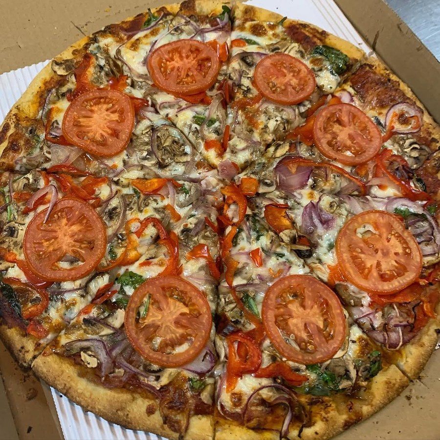 organic wood-fired pizza